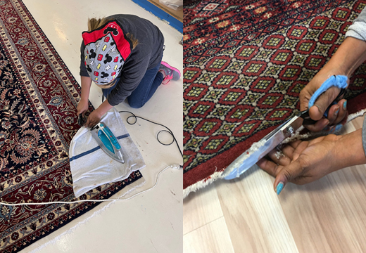 Rug Padding and Customisation service